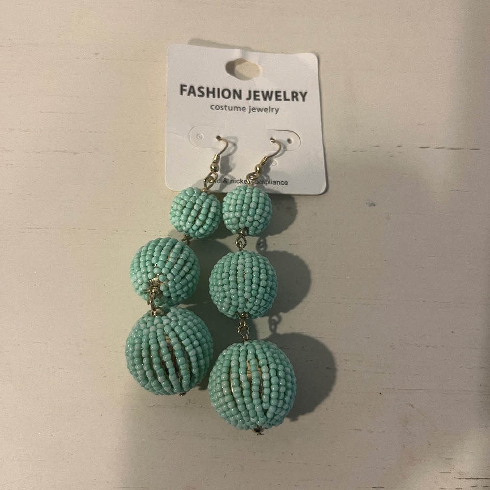 Earring Green Mint